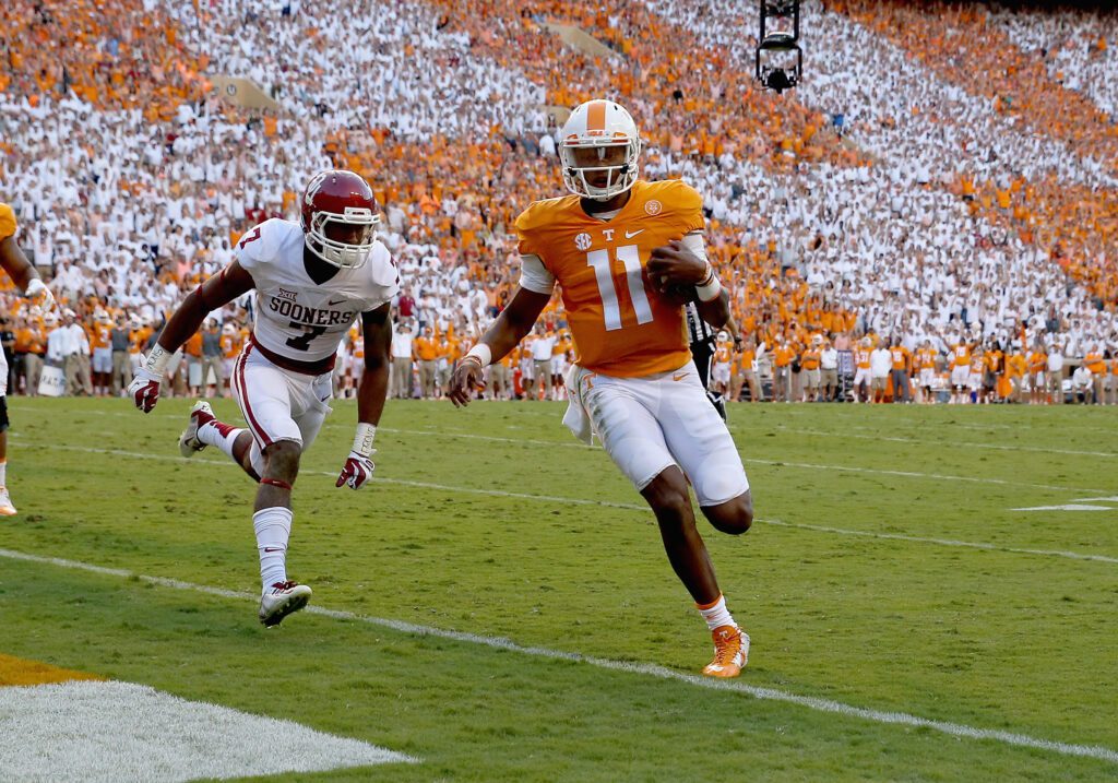 Tennessee’s all time football results versus Oklahoma Sooners