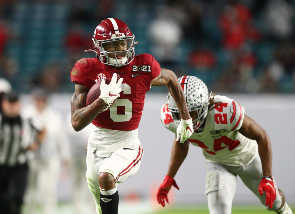 Top 10 Alabama football leading receivers during Nick Saban era