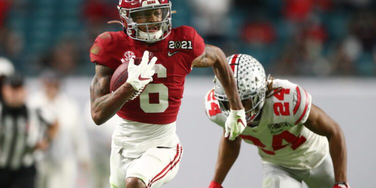 Top 10 Alabama football leading receivers during Nick Saban era