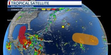 Tropical development likely in the Gulf of Mexico