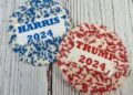 Trump vs Harris: While 5,200 of them have been sold with the sentiment “I support former President Trump,” just 500 had the sentiment “I support Vice President Kamala Harris.”(Instagram/Lochelsbakery)