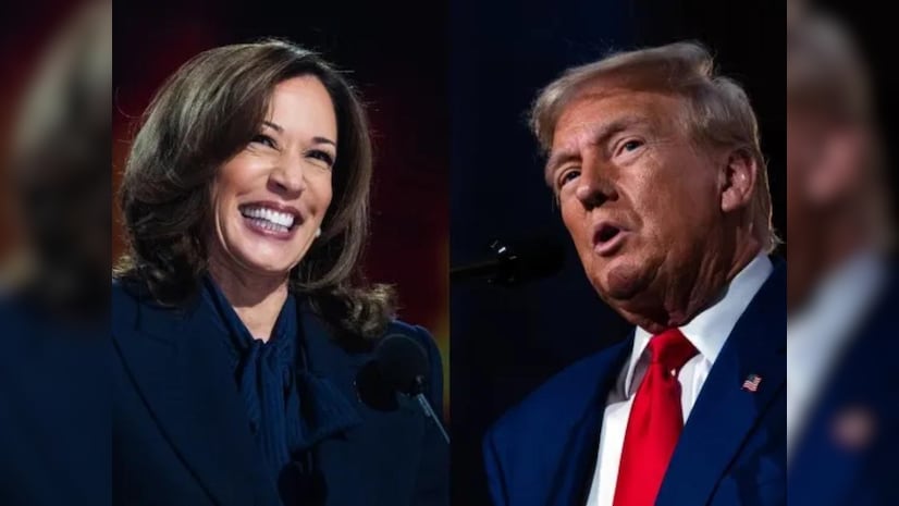 Kamala Harris, Donald Trump