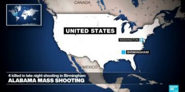 USA: 4 killed and multiple people wounded in mass shooting in Alabama