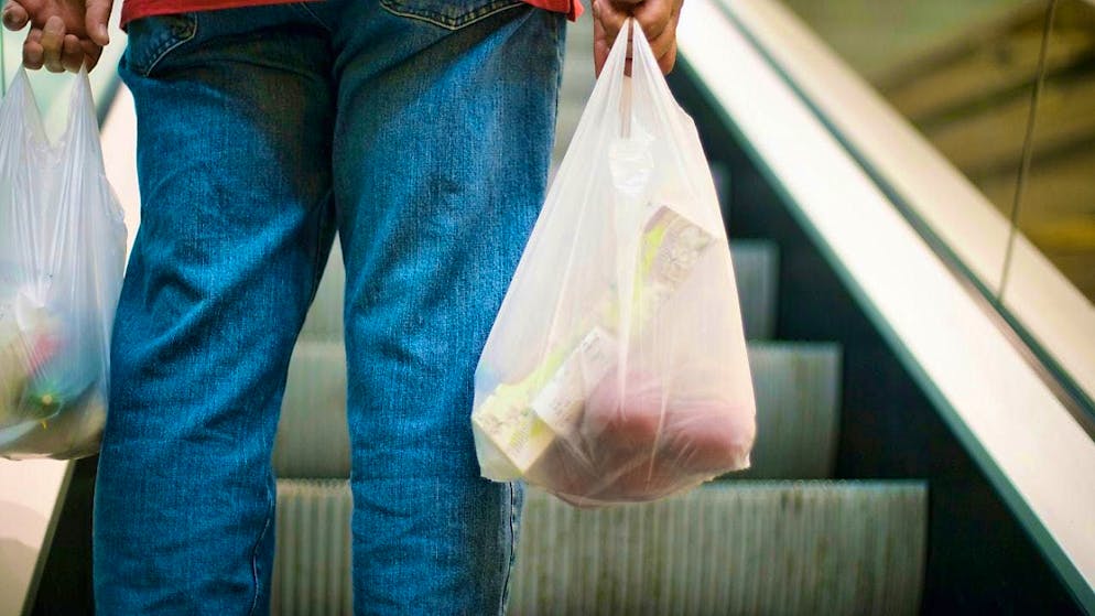 Until now, the distribution of thick-walled, reusable plastic bags was still permitted in California. (archive image)