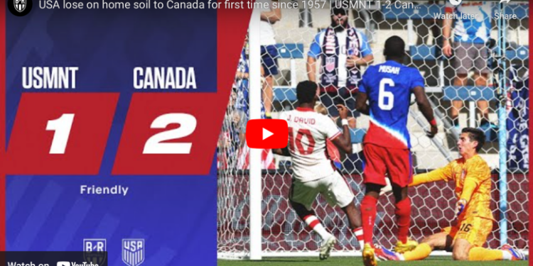 USA-Canada Men's Friendly Player Ratings