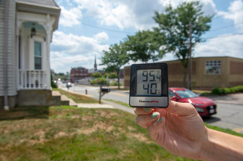 Within two decades, counties that include MetroWest and Greater Milford are expected to experience more days above 90 degrees Fahrenheit, according to a USA Today analysis of climate projection data.