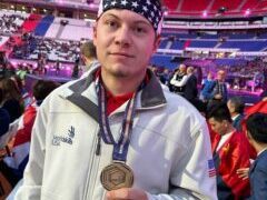 Utahn wins bronze at the World-Skills competition in Lyon, France