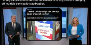 Video Reporting Pennsylvania Woman Put 4 Mail-in Ballots in Drop Box Is From 2022, Not 2024