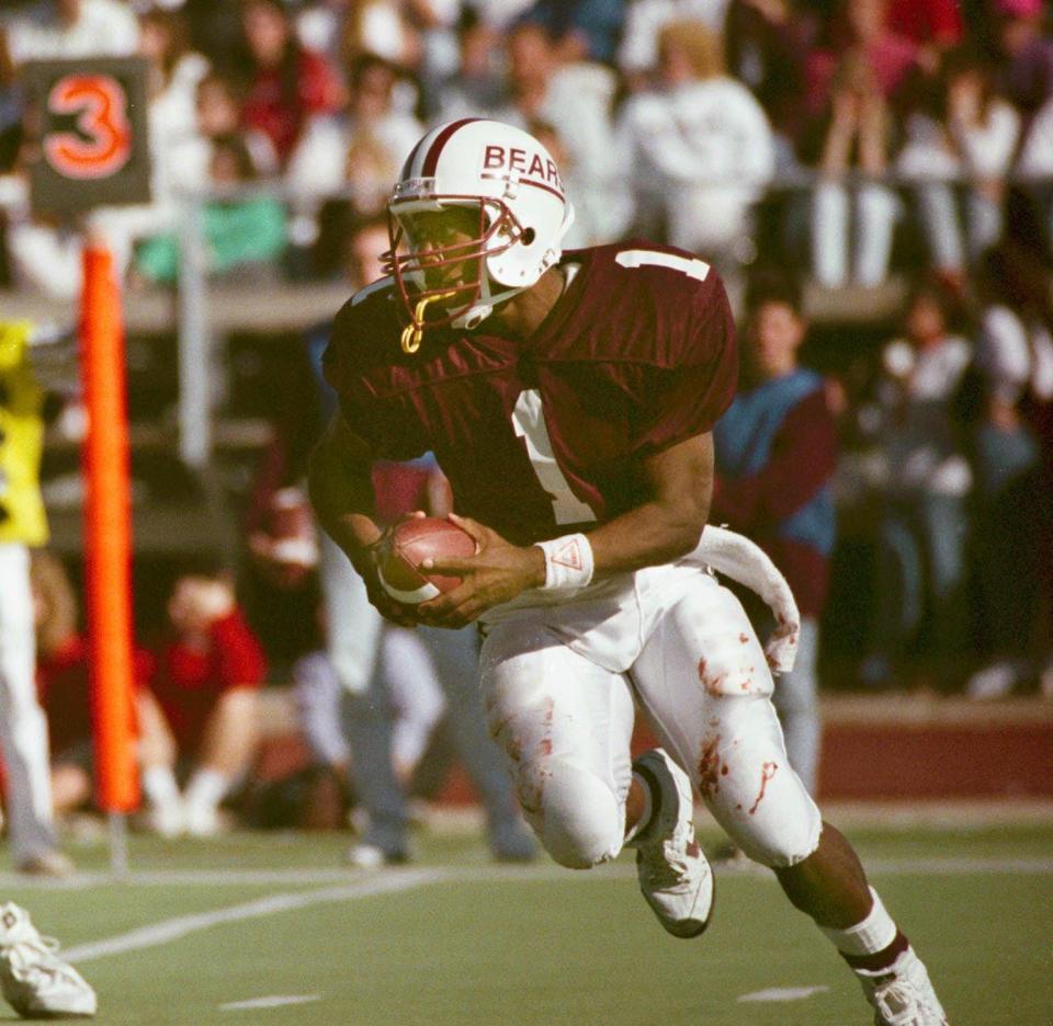 DeAndre Smith was the star quarterback of the Bears' playoff teams of 1989 and 1990. Courtesy Missouri State Creative Services