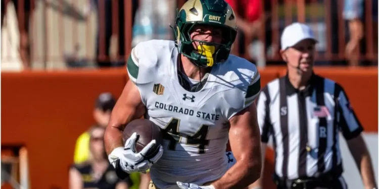 Peter Montini of the Colorado State Rams – IMAGO / ZUMA Press Wire