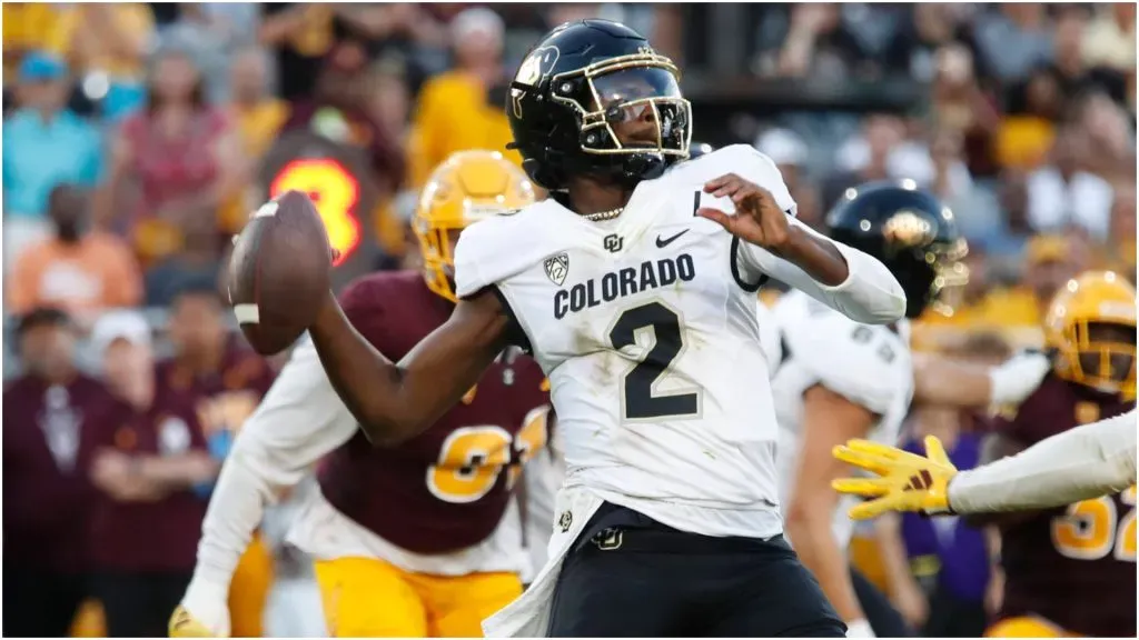 Colorado Buffaloes quarterback Shedeur Sanders – IMAGO / ZUMA Press Wire