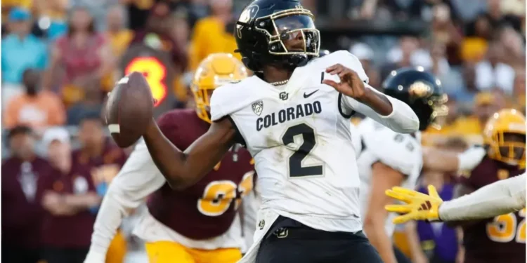 Colorado Buffaloes quarterback Shedeur Sanders – IMAGO / ZUMA Press Wire