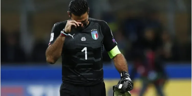 Italy’s goalkeeper Gianluigi Buffon – IMAGO / AFLOSPORT