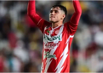 Emilio Lara of Necaxa – IMAGO / Agencia-MexSport