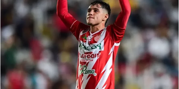 Emilio Lara of Necaxa – IMAGO / Agencia-MexSport