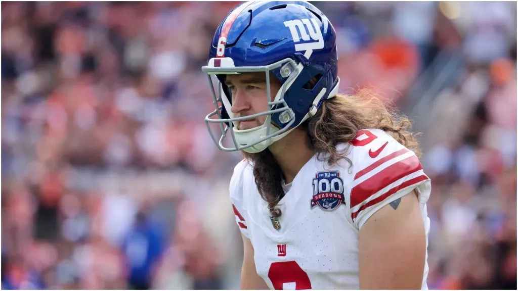 New York Giants punter Jamie Gillan – IMAGO / Icon Sportswire