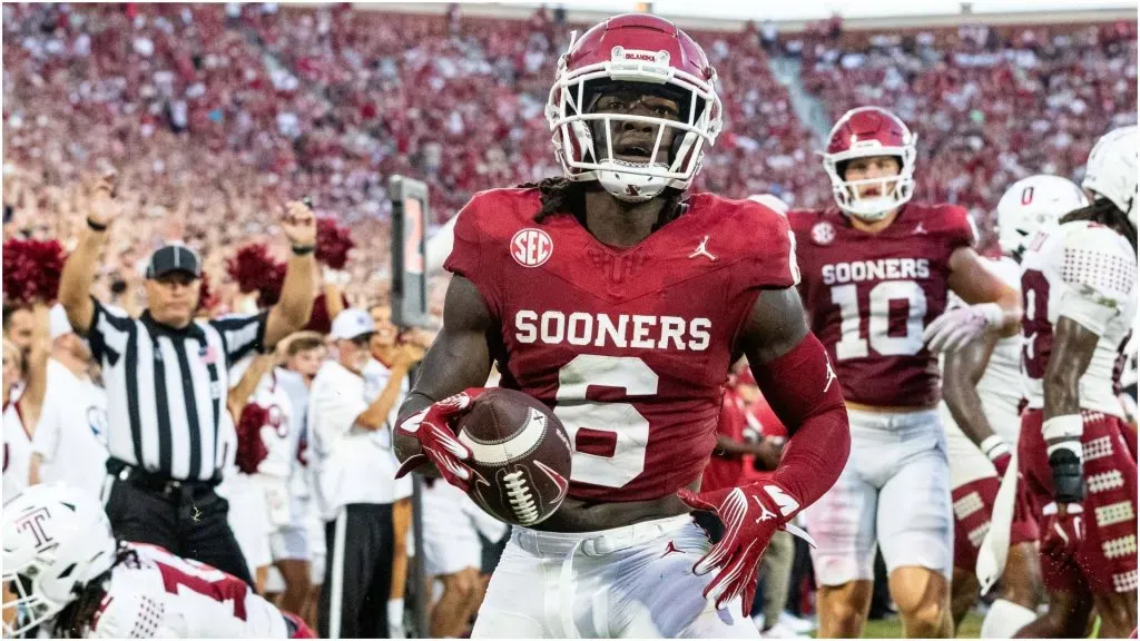 Oklahoma Sooners wide receiver Deion Burks – IMAGO / ZUMA Press Wire