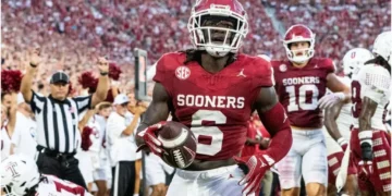 Oklahoma Sooners wide receiver Deion Burks – IMAGO / ZUMA Press Wire