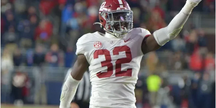 Alabama Crimson Tide linebacker Deontae Lawson – IMAGO / ZUMA Press Wire