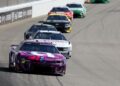 Alex Bowman, front, and Austin Cindric, second from front, rank in the top five of the NASCAR playoff standings entering Saturday night's race at Bristol Motor Speedway.