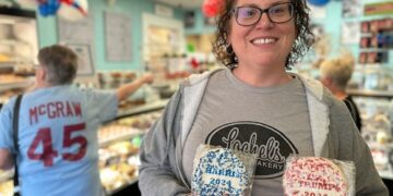 Presidential cookie poll at Pa. bakery