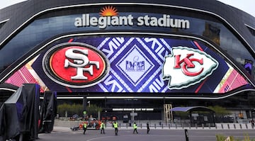 The Chiefs' logo draws inspiration from the San Francisco 49ers.