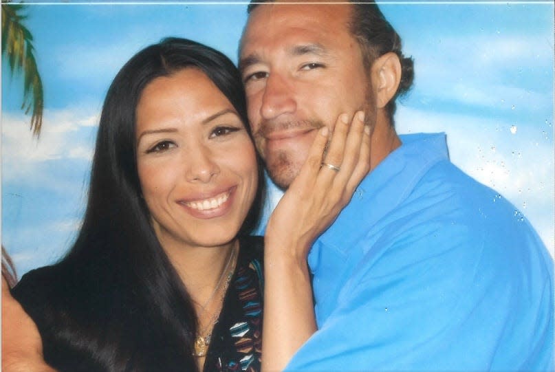 Christina Cardenas and her husband Carlos Eugene Cardenas.