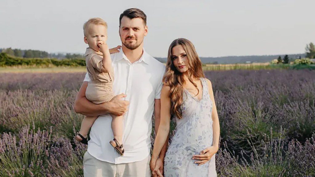 Ilya and Sophia Tsaruk and their young son