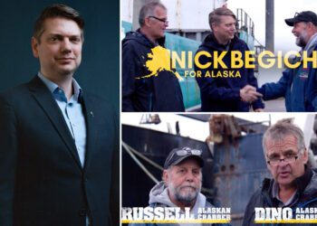 ‘Deadliest Catch’ stars pose with Alaska GOP candidate Nick Begich in new ad